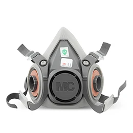 MC Only Mask Body 6200 респиратор, полупротивогаз с 6001cn/5N11, защита для лица, промышленные противопылевые маски, Сварочная дымовая маска для лица, краска, дыхательная - Цвет: MC Only Mask Body