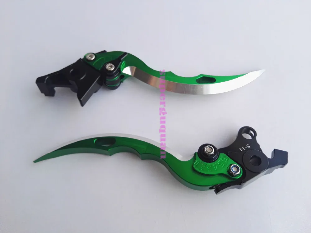 Новые рычаги тормоза и сцепления для мотоциклов велосипедов с ЧПУ стиль лезвия