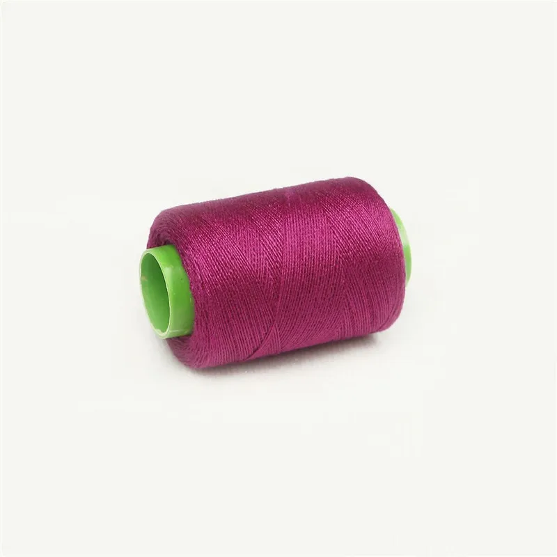 Purple Red 300 м многоцветные прочные нитки для вышивания, Ручное шитье, рукоделие, иглы для вышивания, инструмент для шитья - Цвет: Purple Red