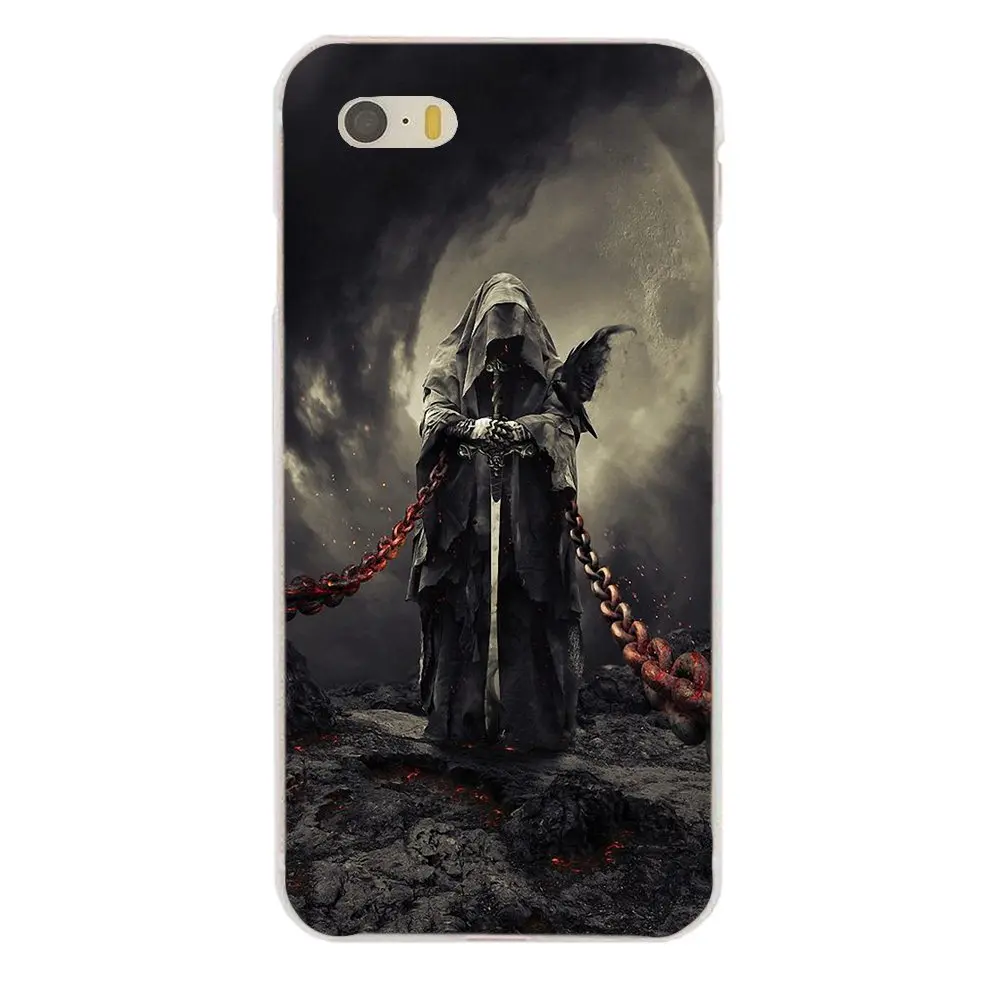 Стиль дизайн Grim Reaper Готический Ангел смерти для Xiao mi 3 4 4C 4i 5 5S 5X 6 6X 8 SE A1 Max x 2 Note
