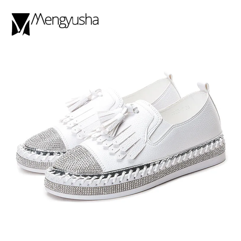 Эспадрильи с кисточками женские туфли натуральная кожа Женские оксфорды из