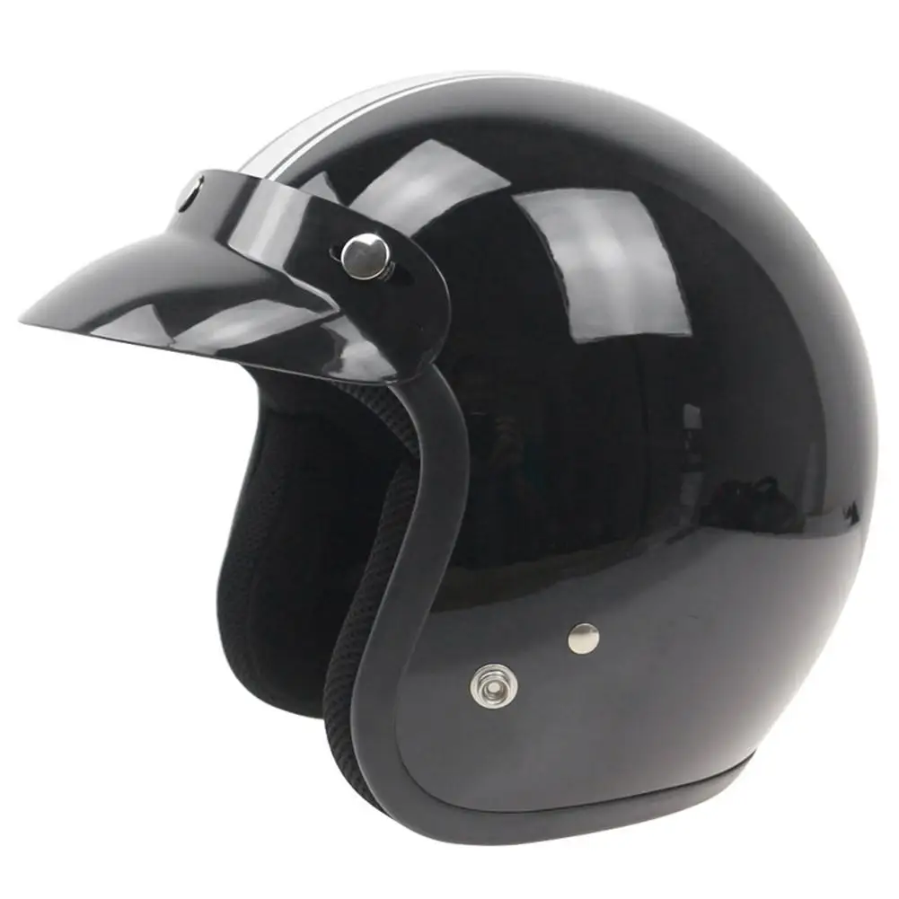 Высокое качество Прочный мотоциклетный шлем козырек 3/4 Мото Кепка половина для