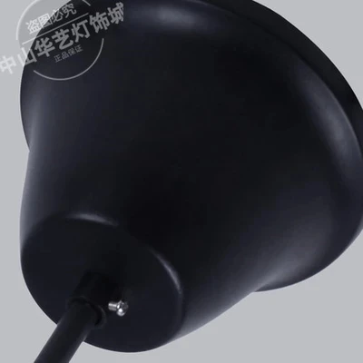 Economici LOFT Industriale Retro Nero Antico In Ferro Battuto Luce Del Pendente Hexahedron Living Room Bar Dinging Camera Da Cucina Lampada A Sospensione