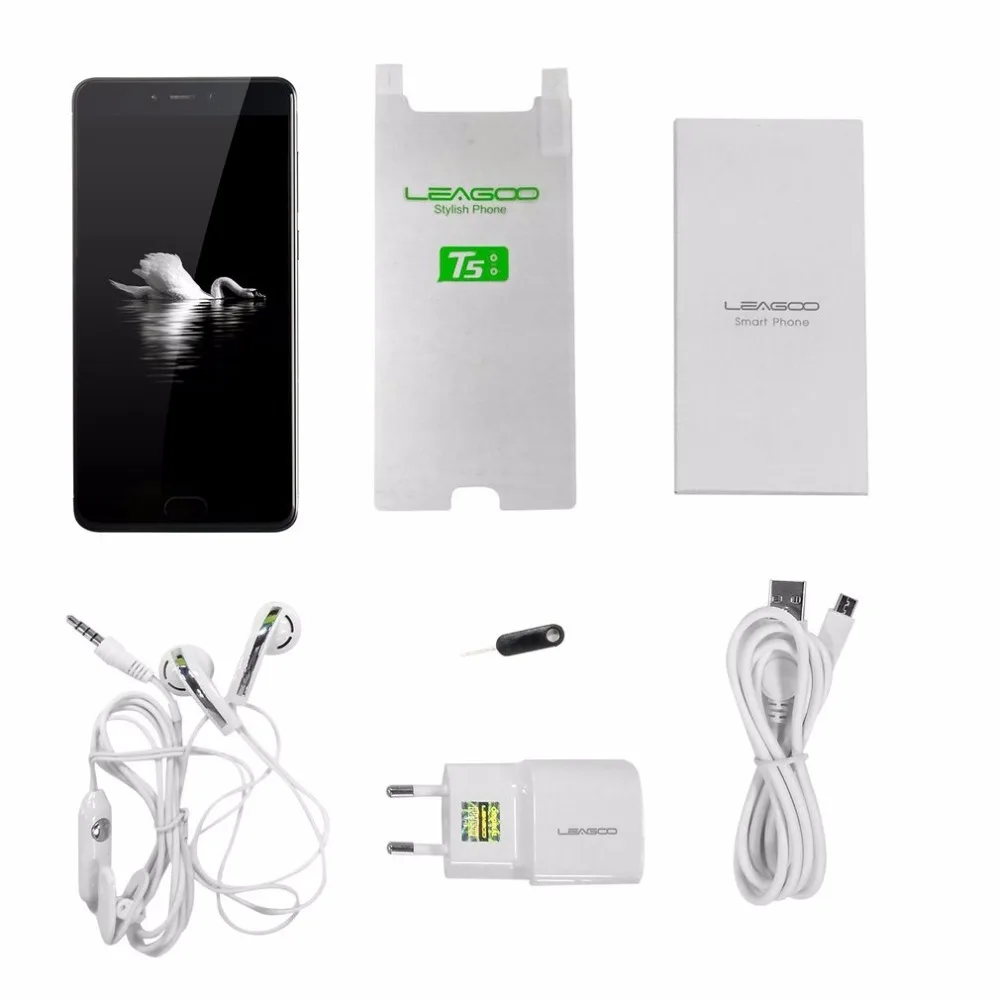 LEAGOO T5 5 дюйма FHD Смартфон 4 ГБ Оперативная память + 64 Встроенная MTK6750T Восьмиядерный