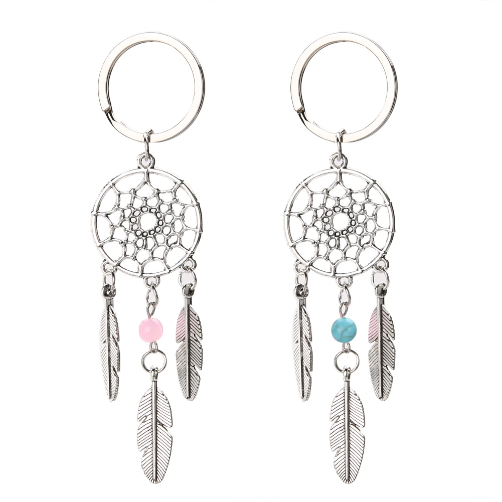 Брелок-Ловец снов ручной работы из цинкового сплава на День святого Валентина