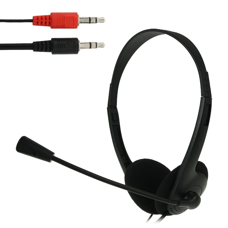 Универсальный ПК игровая гарнитура геймер стерео наушники с микрофоном для