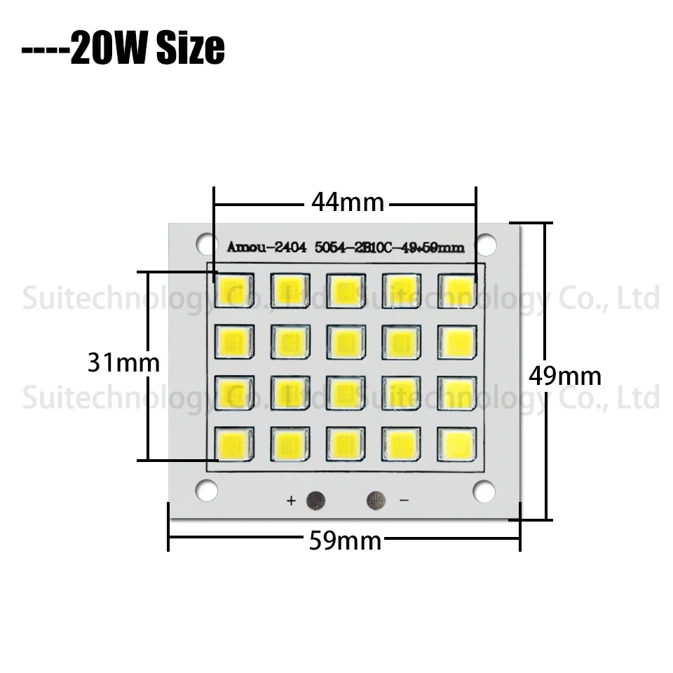 10W 20W 30W 50W 100W 150W 200 W Полный Мощность Светодиодный прожектор Источник SMD5054 светодиодный доска для самодельные Украшения для волос 10 20 30 50 100 150 200 W прожектор