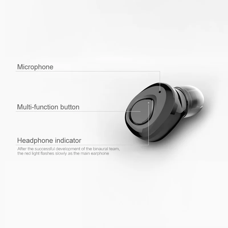 Bluetooth наушники Гарнитура Беспроводные с микрофоном Наушники TWS для телефона