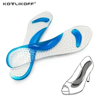 kotlikoff soft gel insoles non slip sandals high heel arch support cushion silicone gel pads shoes insole pain relief shoe pads