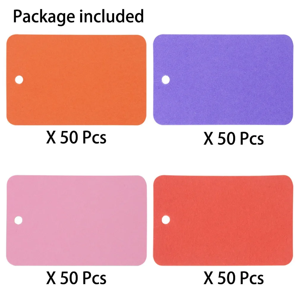 200 бумажное кольцо из крафт бумаги легкая флип карта фотоальбом блокноты для