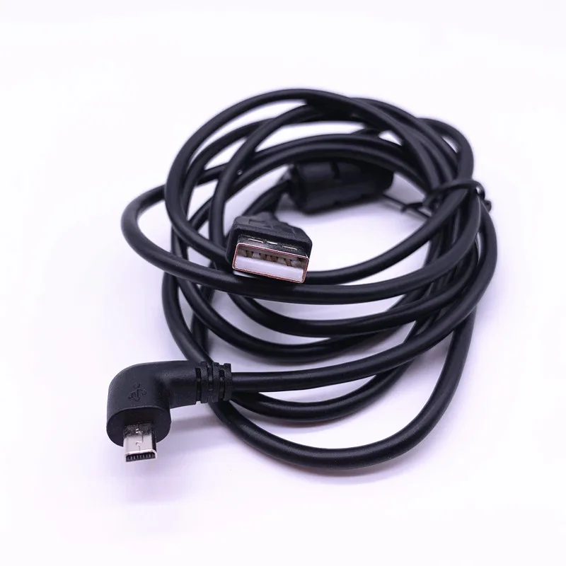 USB штекер к проводу 8-контактный левый Угловой 90 фотокабель для передачи данных