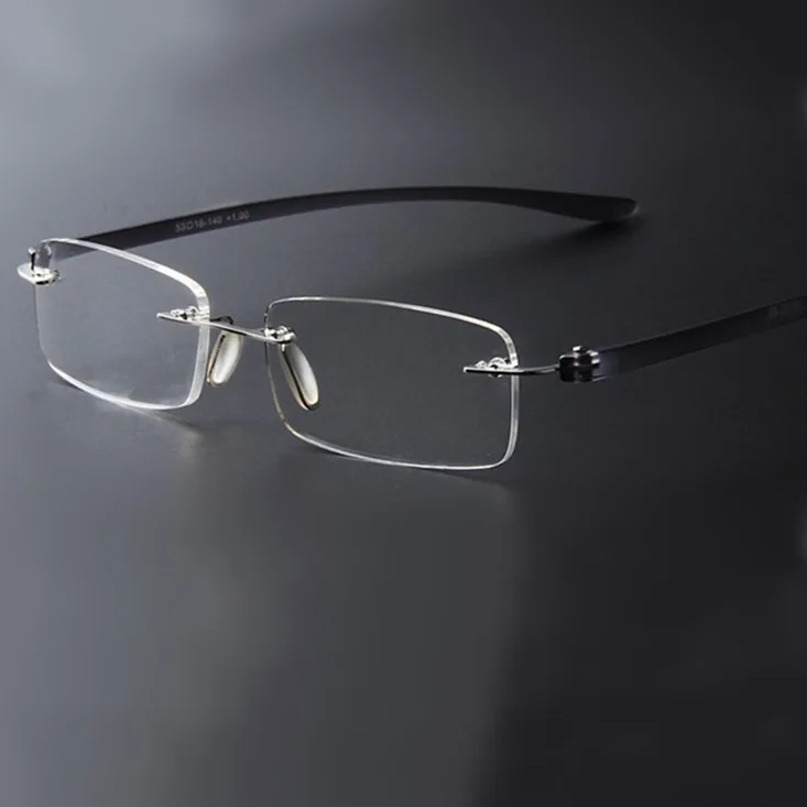 2015 Бренд дизайнер Старинные легкие Очки Без Оправы Кадров Мужчины Женщины моды