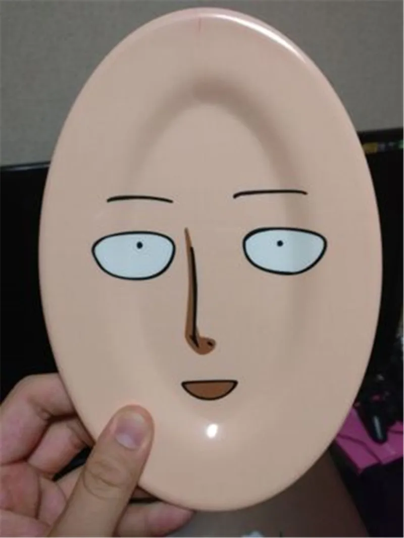 Аниме мультфильм One punch man Сайтама бритен приз Сайтама тарелка блюдо на Хэллоуин Косплей блюдо Рождественский подарок