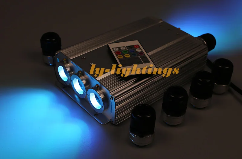 Наружное украшение оптоволоконный светильник с двигателем 50 Вт светодиодное