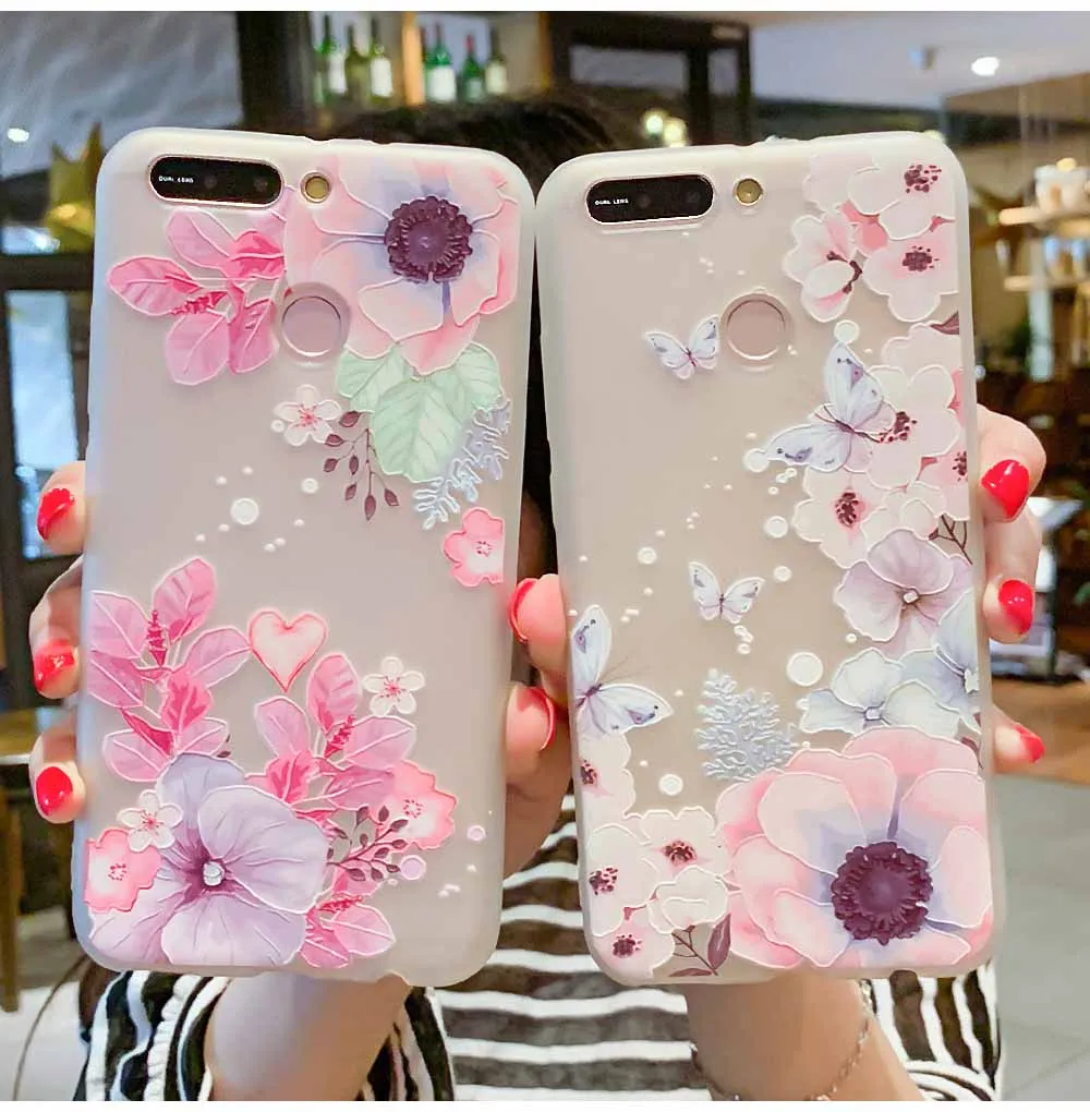 Чехол для huawei P30 P20 P10 P9 P8 Коврики 20 10 Lite Pro P Smart Honor 9 10 Lite 6X 7X Nova 2i плюс 3E 3D рельефный чехол из ТПУ