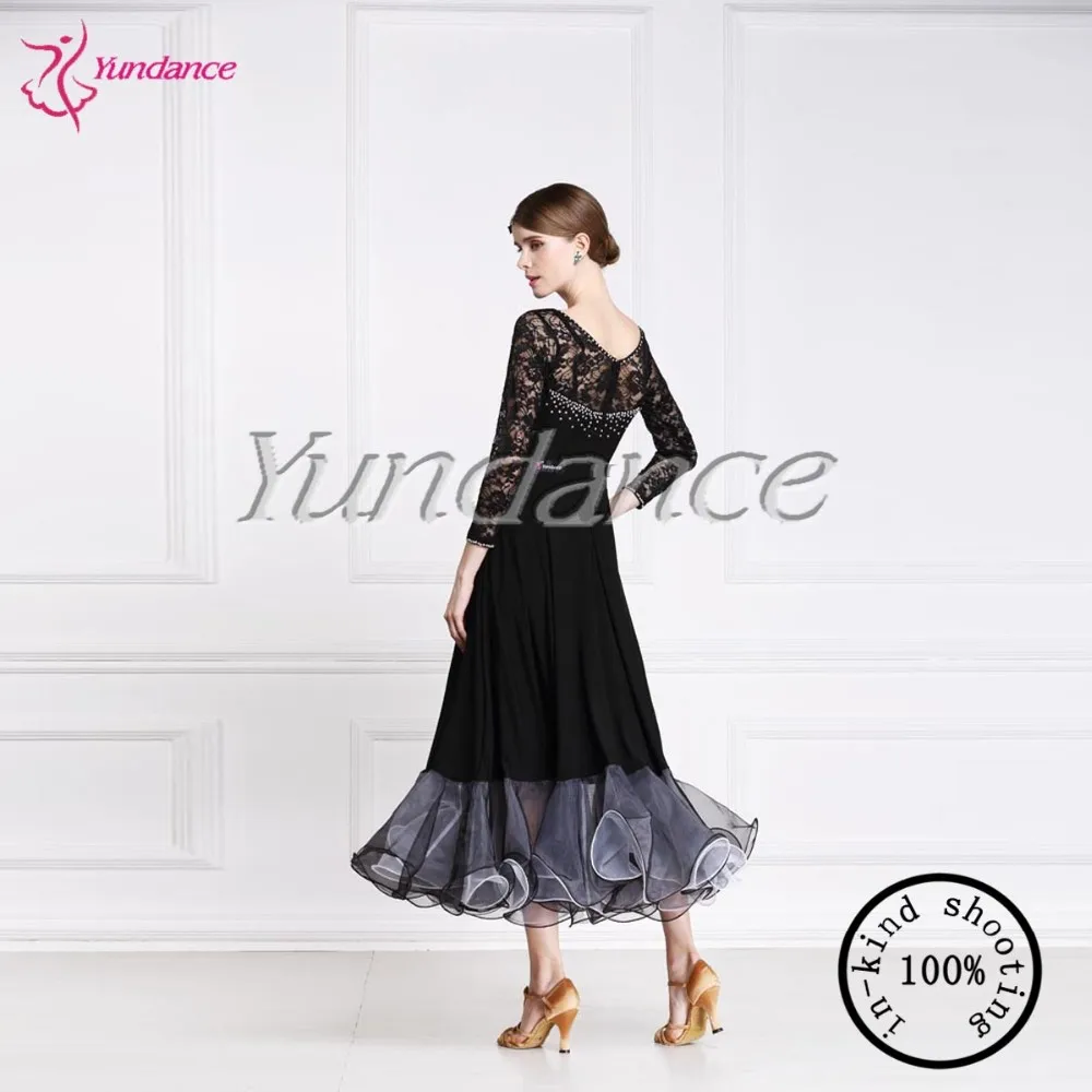 

long ballroom practice dancewear dress M-108