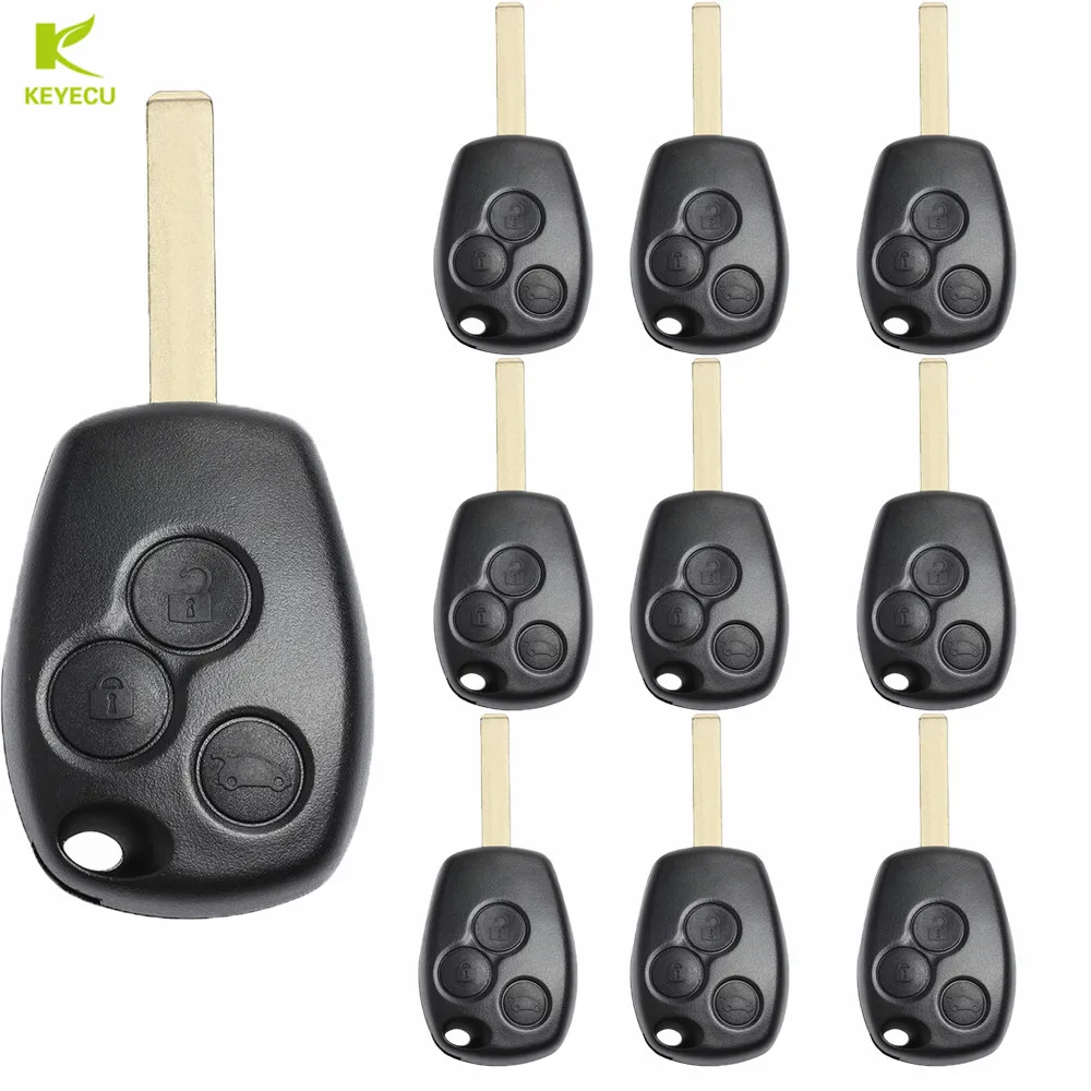 Запасной брелок для ключей 433 МГц PCF7946 Renault Clio 3 Duster Modus Master Kangoo Trafic Nissan Primastar NV400|Ключ