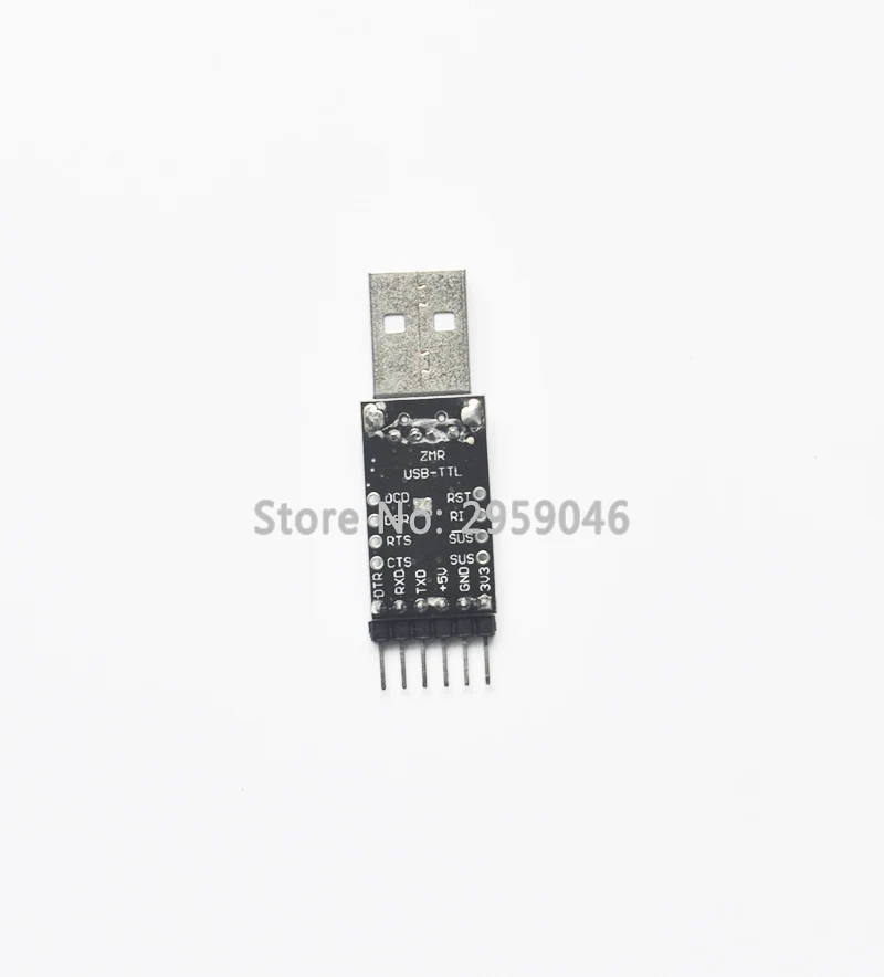 Последовательный преобразователь ZMR 6Pin USB 2 0 в TTL UART модуль CP2102 STC замена Ft232|usb 2.0|usb