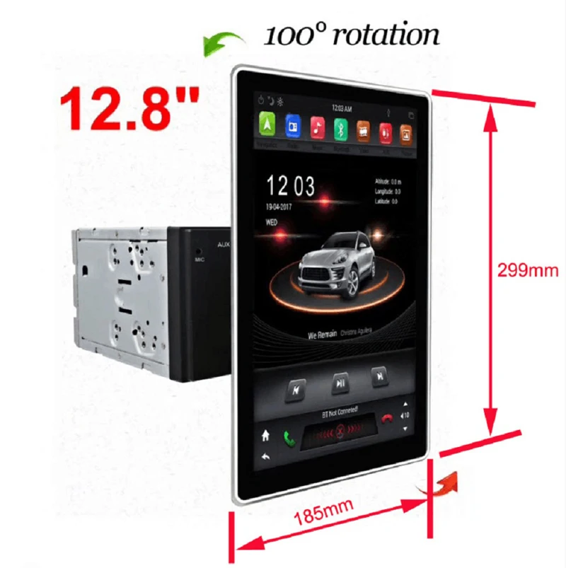 PX6 12 8 дюймовый Android 10 Универсальный Автомобильный мультимедийный плеер для Hyundai KIA