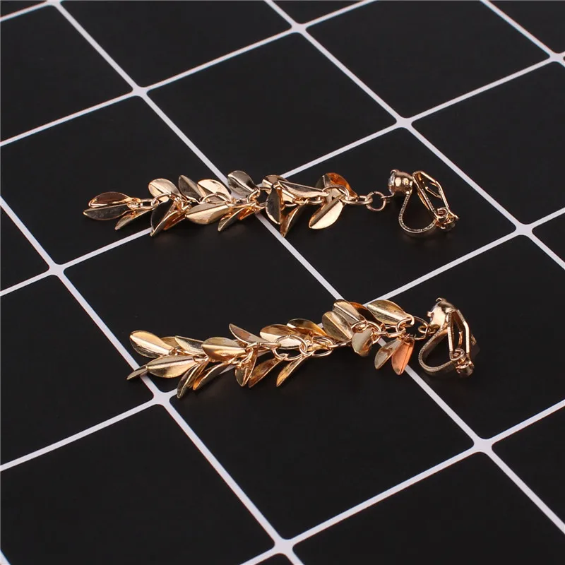 Высококачественные Многослойные серьги ручной работы маленькие серьги-клипсы с