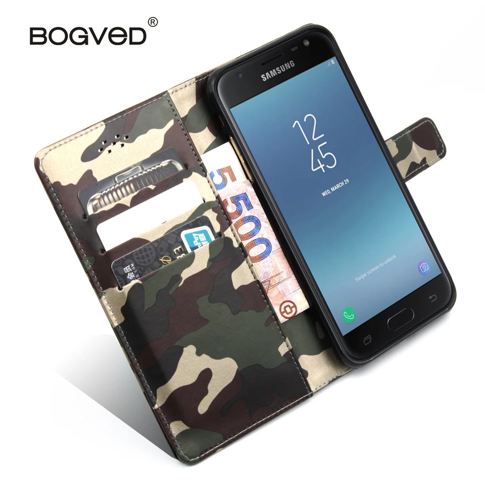 BOGVED Оригинал камуфляж Телефон чехол для Samsung Galaxy J3 2016 силиконовый 2017 телефона