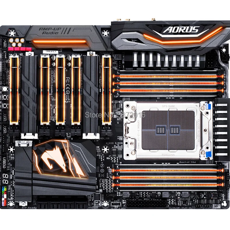 X399 гнездо TR4 DDR4 USB3.0 SATA3.0