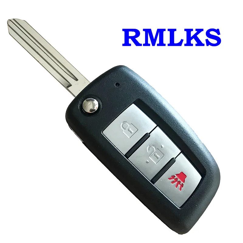 Флип Складные Uncut NSN14 лезвие авто ключ чехол для Nissan Sylphy Sunny NV200 марта Tiida Qashqai