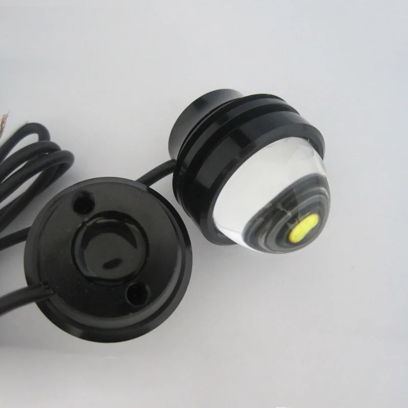 12v мотоцикл Led орлиный глаз мигание в дневное время светильник решетка