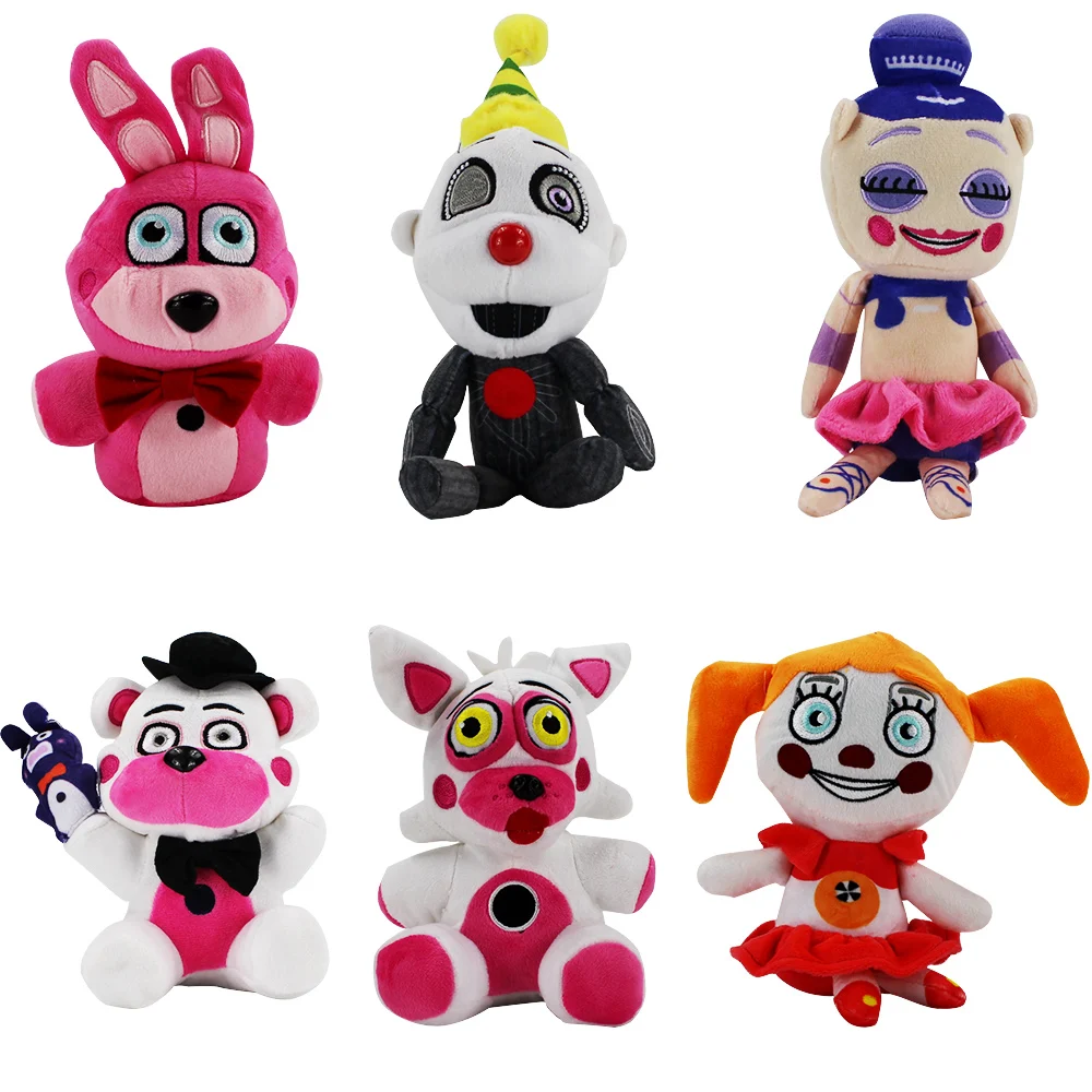 Новый Медведь Бонни Фокси Baby Ballora клоун плюшевые игрушки куклы 20 см|five nights|freddy