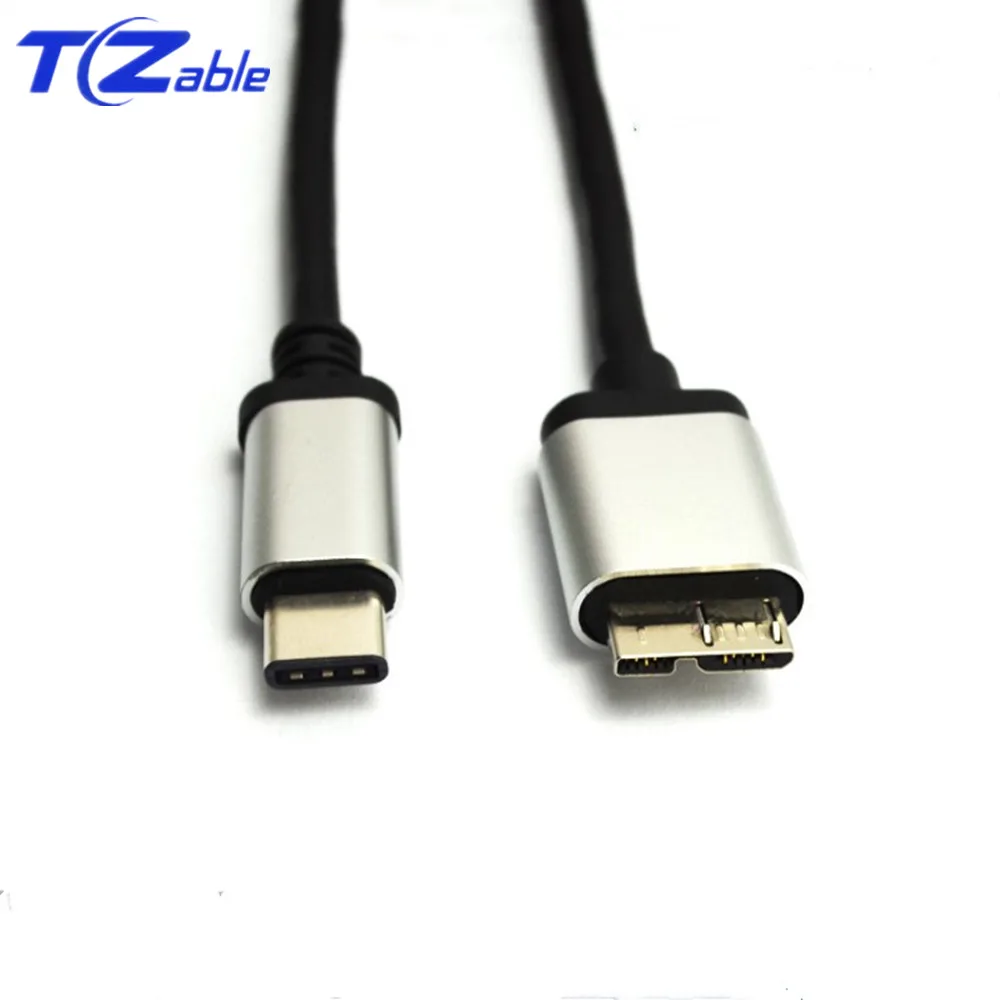 USB3.1 тип-c к USB3.0 Micro B Кабельный разъем мужчин и женщин зарядный кабель для передачи данных для жесткого диска Смартфона 1 м черный USB C