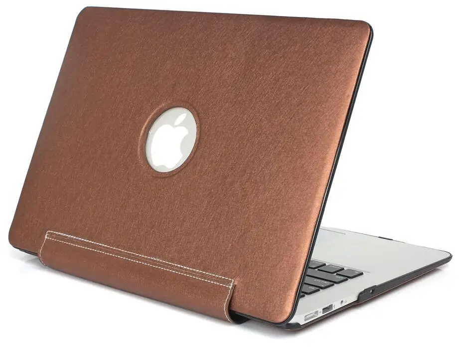 Fashion Pu Leather Surface Laptop Case For Macbook Air 11 13 inch Cover Shell Mac Pro 12 15 Retina Touch Bar | Компьютеры и офис