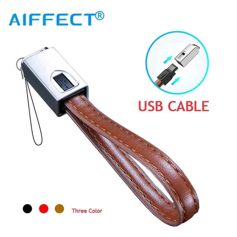 AIFFECT USB кабель type C портативный для мобильного шнур телефона брелок с микро usb samsung