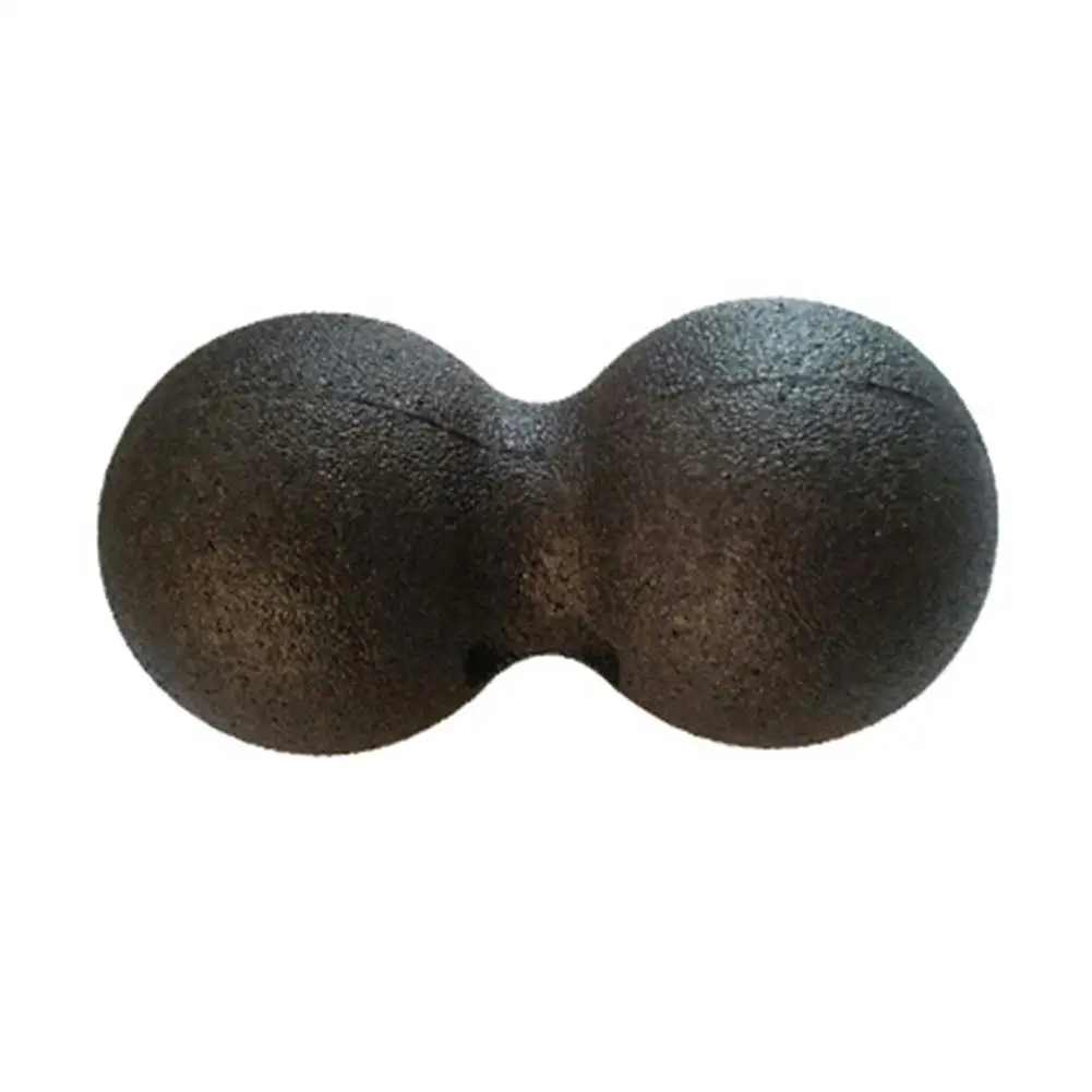 Спортивный двойной мяч для йоги массажный силиконовый Гладкий Балансирующий