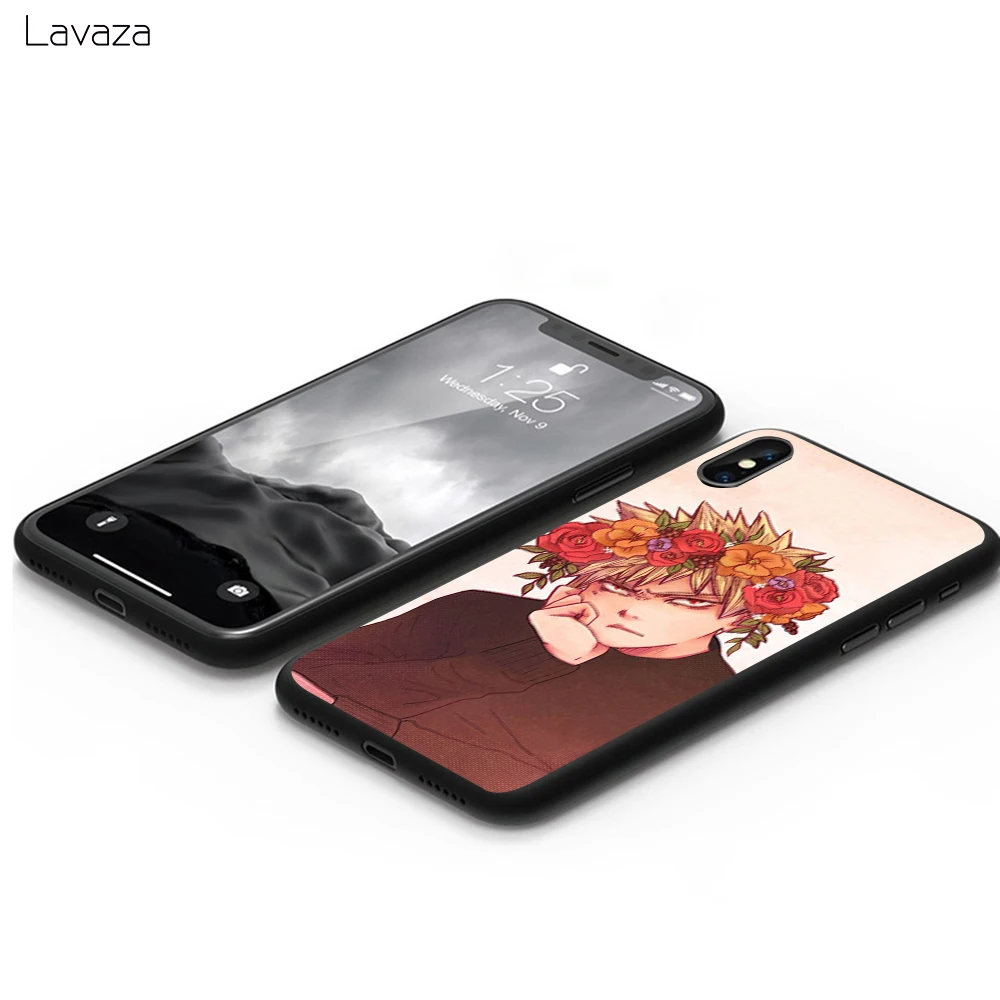 Мягкий ТПУ чехол Lavaza Anime Katsuki Bakugou для Apple iPhone 6 6S 7 8 Plus 5 5S SE X XS MAX XR силиконовые чехлы |