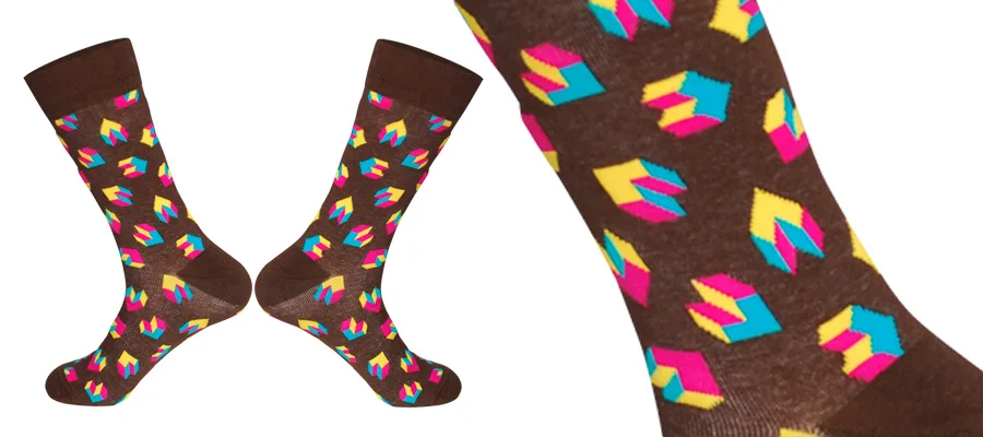 LIONZONE бренд Happy Socks для женщин/мужчин унисекс британский стиль Фламинго Зебра Миньоны Новинка художественная носки для влюбленных подарок