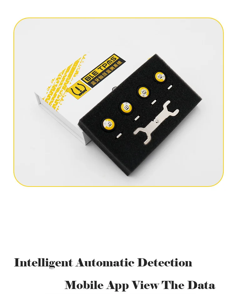 SMARTECH TPMS Bluetooth 4,0 Универсальный внешний датчик давления в шинах Поддержка IOS Android телефон, датчик давления в шинах простая установка