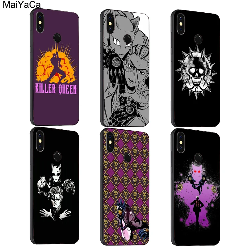 Чехол с аниме JoJo Killer Queen для Xiaomi Redmi Note 9 Pro 9S 8T 8 9C 9A Mi 10T 10 Lite POCO X3|Бамперы| |