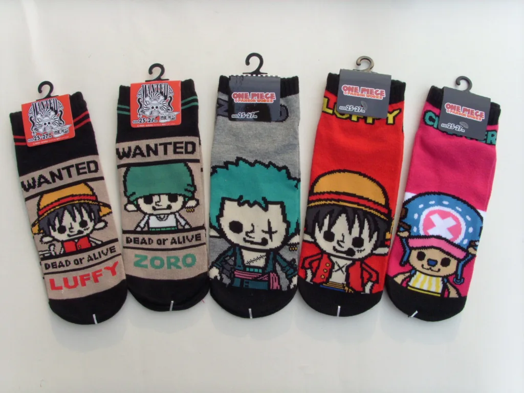 One Piec Monkey D. Luffy Roronoa Зоро TonyTony Chopper мужские носки забавные хлопковые Повседневные
