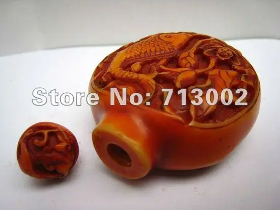 Винтажная коробка для табака Carven Cyprinoid Totem бутылка карпа|snuff bottles chinese|bottle leashbottle set |