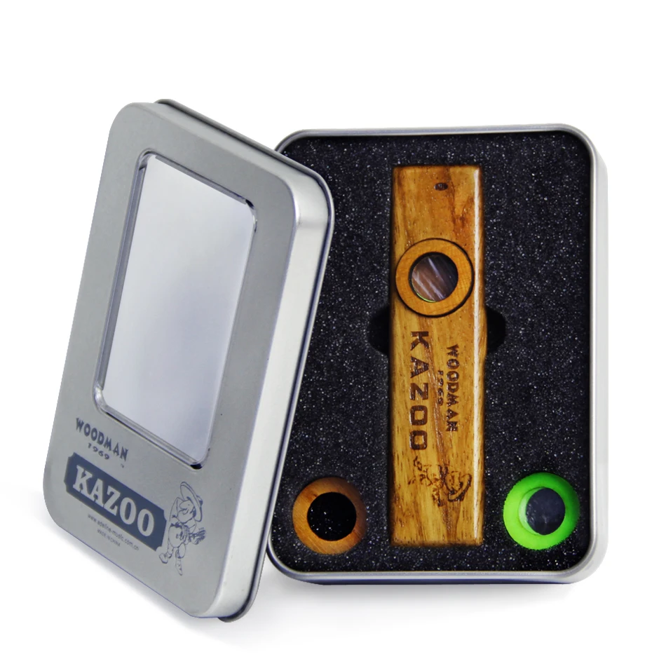 Деревянные сандалии WOODMAN Kazoo Гавайские гитары аккомпанемент рот флейта с