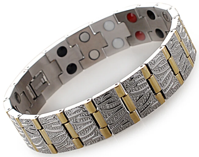 Магнитный браслет из нержавеющей стали для мужчин и женщин|magnetic bracelet benefits|bracelet