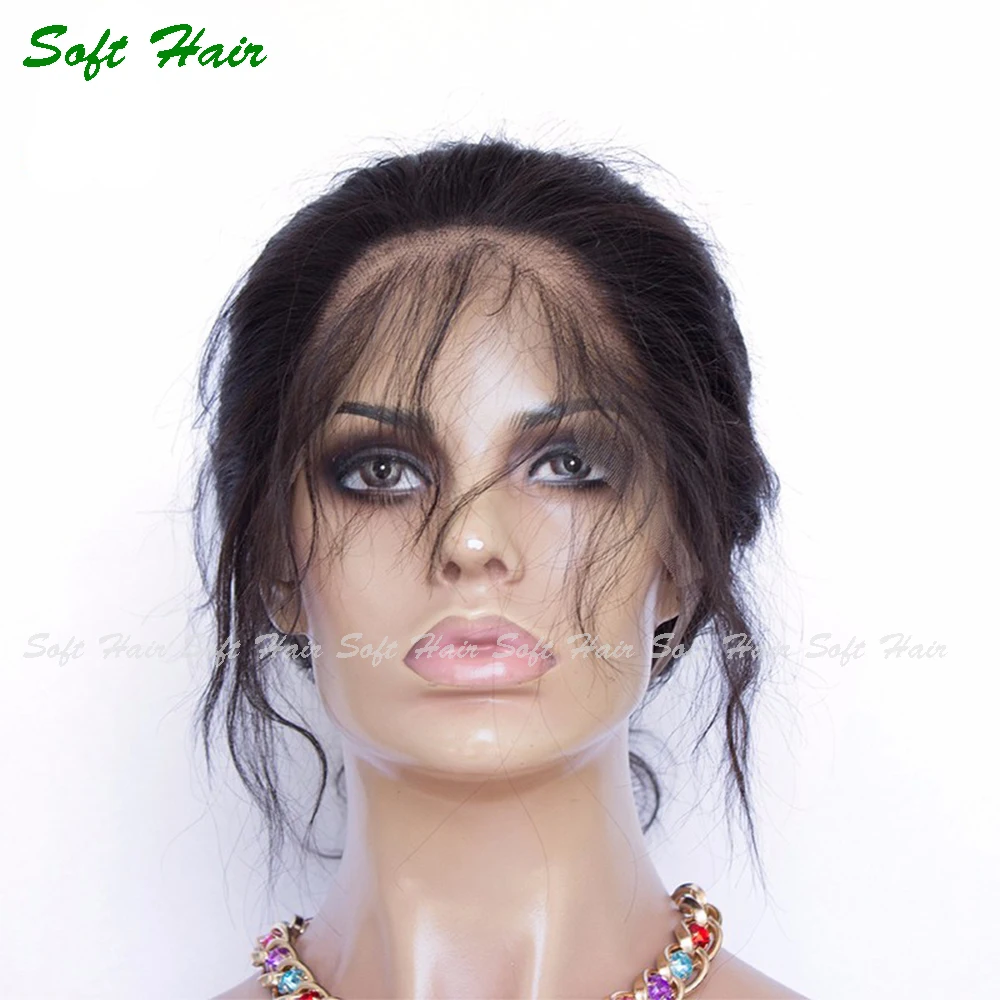 Бесплатная Доставка 360 Полный Шнурок Фронтальная Закрытие Естественной Границе