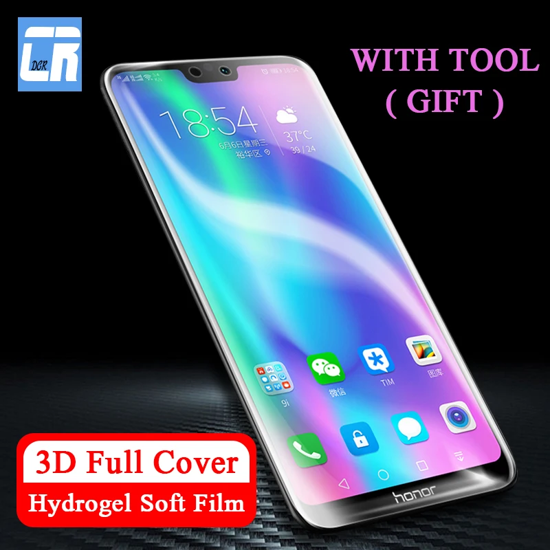 3D полностью мягкая Гидрогелевая пленка для Huawei Nova 3 3i P20 Mate 9 10 Pro 20 Lite защита экрана