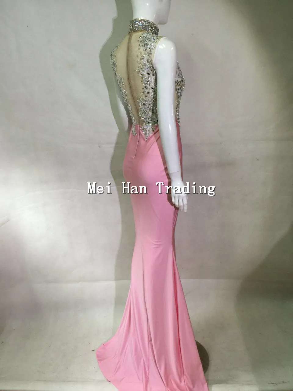 Модное кружевное розовое платье облегающее длинное сексуальное женское