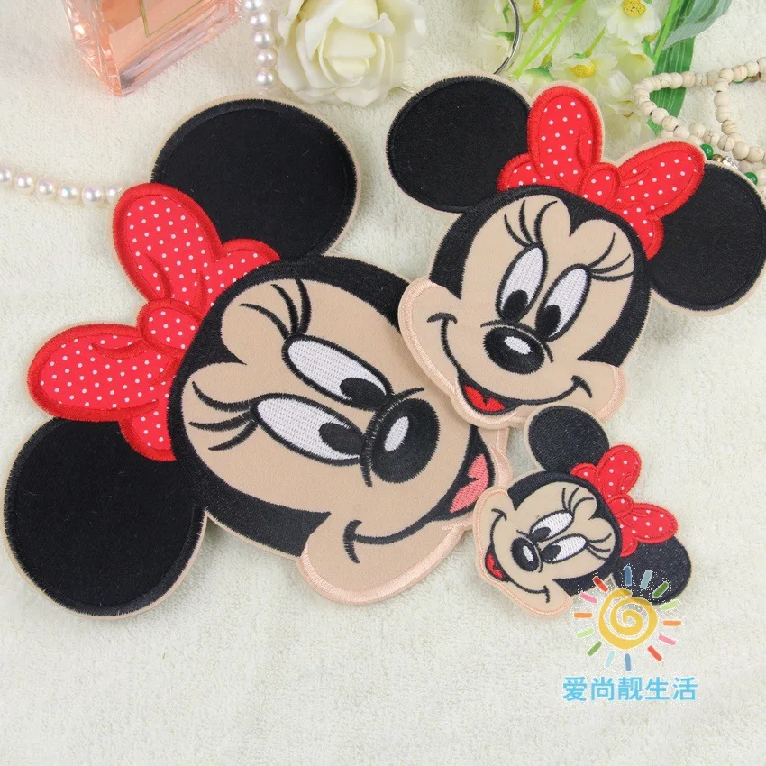 3 шт. DIY мультфильм Минни Самоклеющиеся бинты для рук патч/значки железная