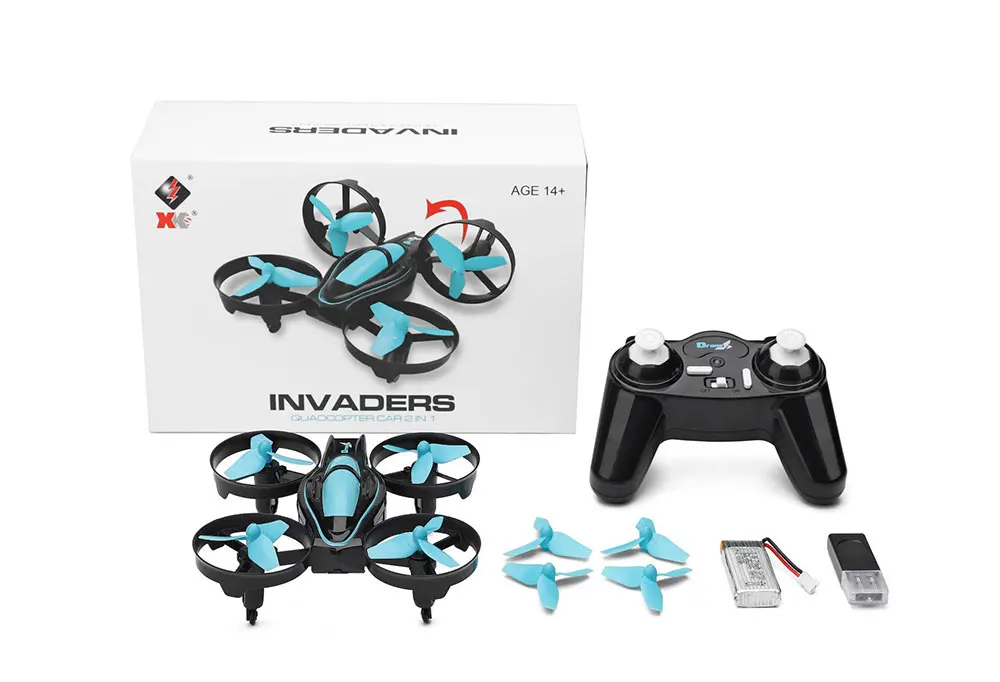 Wltoys Q686 земля и амфибия Малый летающая тарелка 2,4 г дистанционное управление мини-Дрон Квадрокоптер вертолет дрон квадрокоптер с камерой квадрокоптер с камерой профессиона квадракоптер аккумулятор квадракоптер