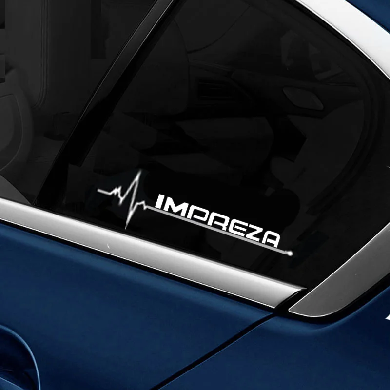 

2pcs/lot car windows sticker For SUBARU Impreza