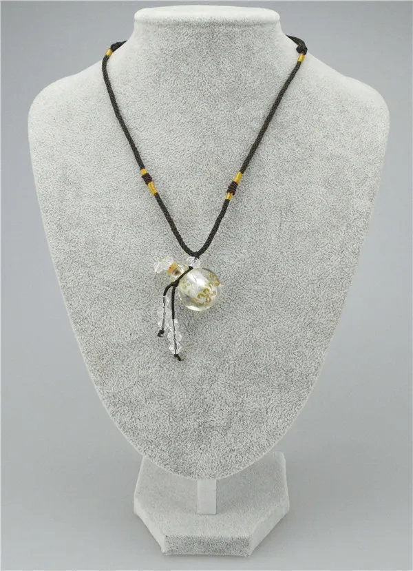 Муранское Стекло ароматерапия Арома масло бутылка Подвески ожерелье|pendant bone|jewerly
