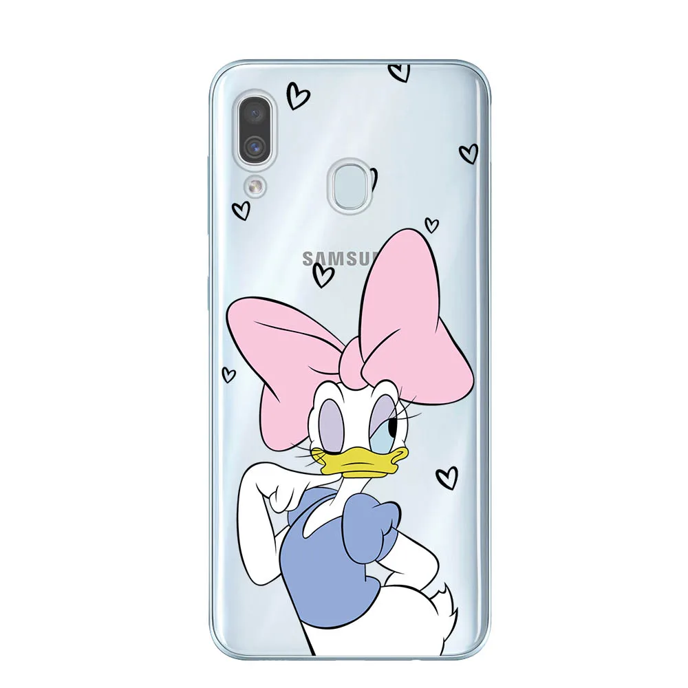T5025 Чехол Minnie для samsung Galaxy A50 A505 6,", Мягкая силиконовая задняя крышка из ТПУ для телефона samsung A10 A20 A30 A40 A50 A70, чехол-бампер - Цвет: T5025