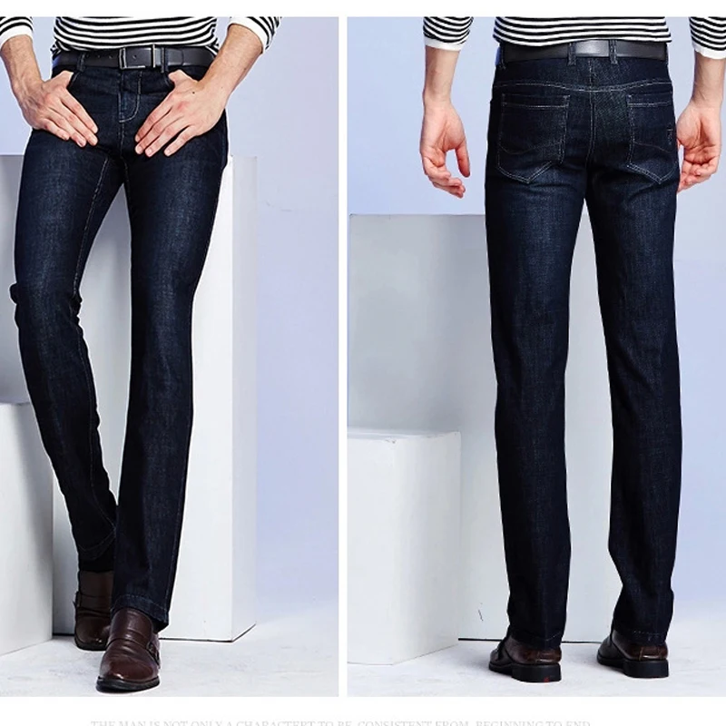 Новое поступление Бизнес Джинсы для женщин Для мужчин микро эластичный карандаш